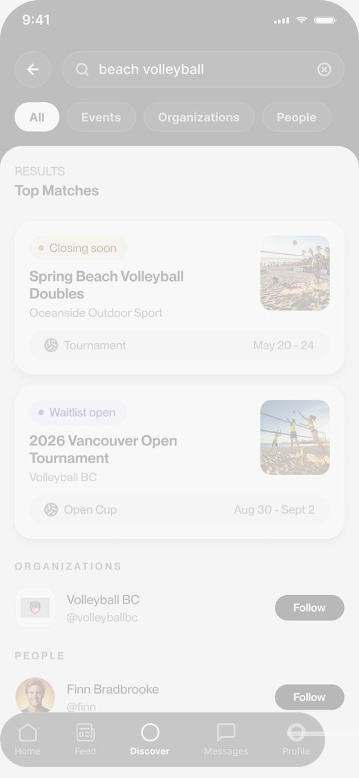 Midseason intelligent search results